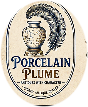 Porcelain & Plume — Antiques with Character, Quirky Antique Dealer